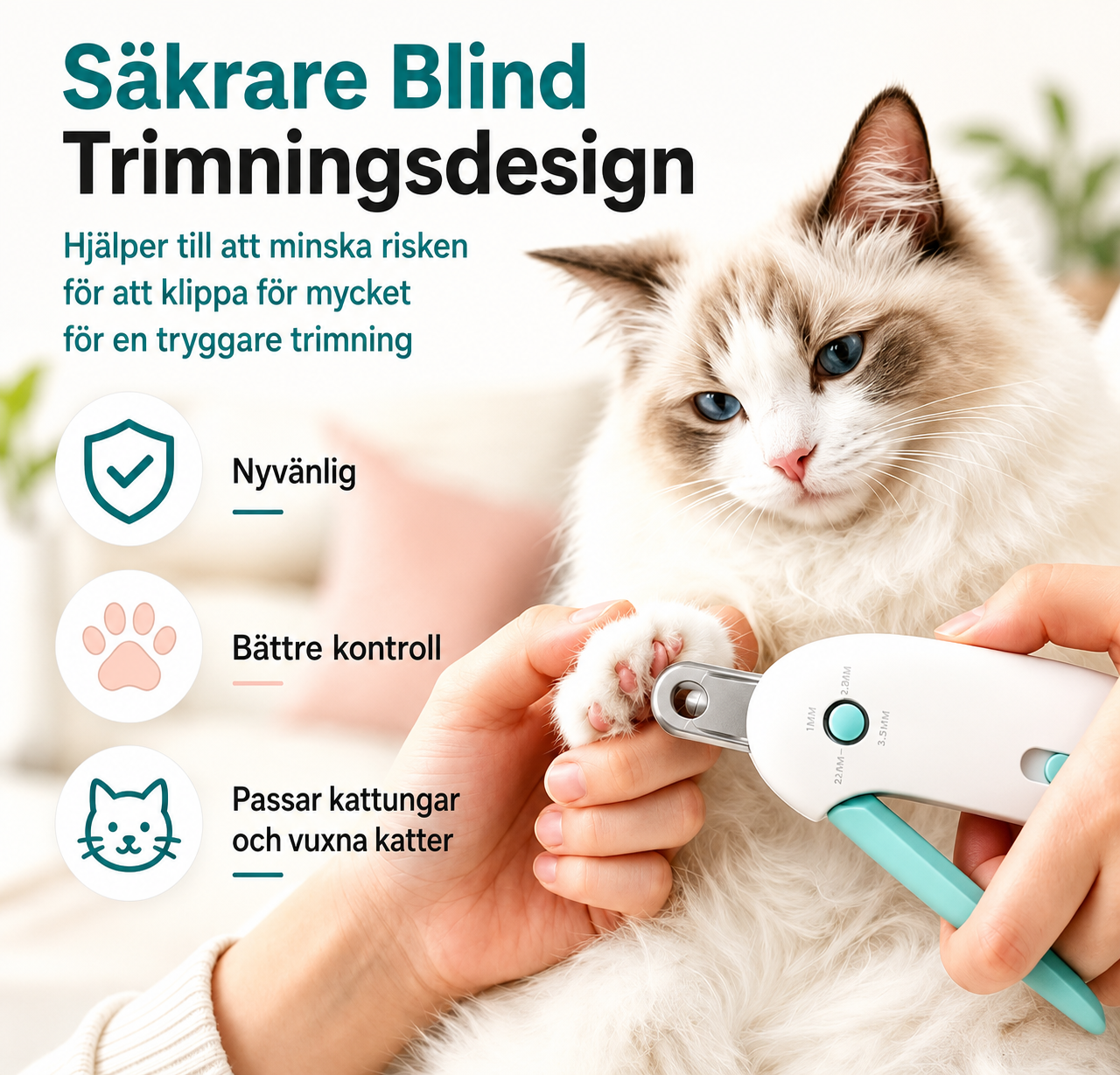 Cat Clipper- Säker Nagel Trim För Katter