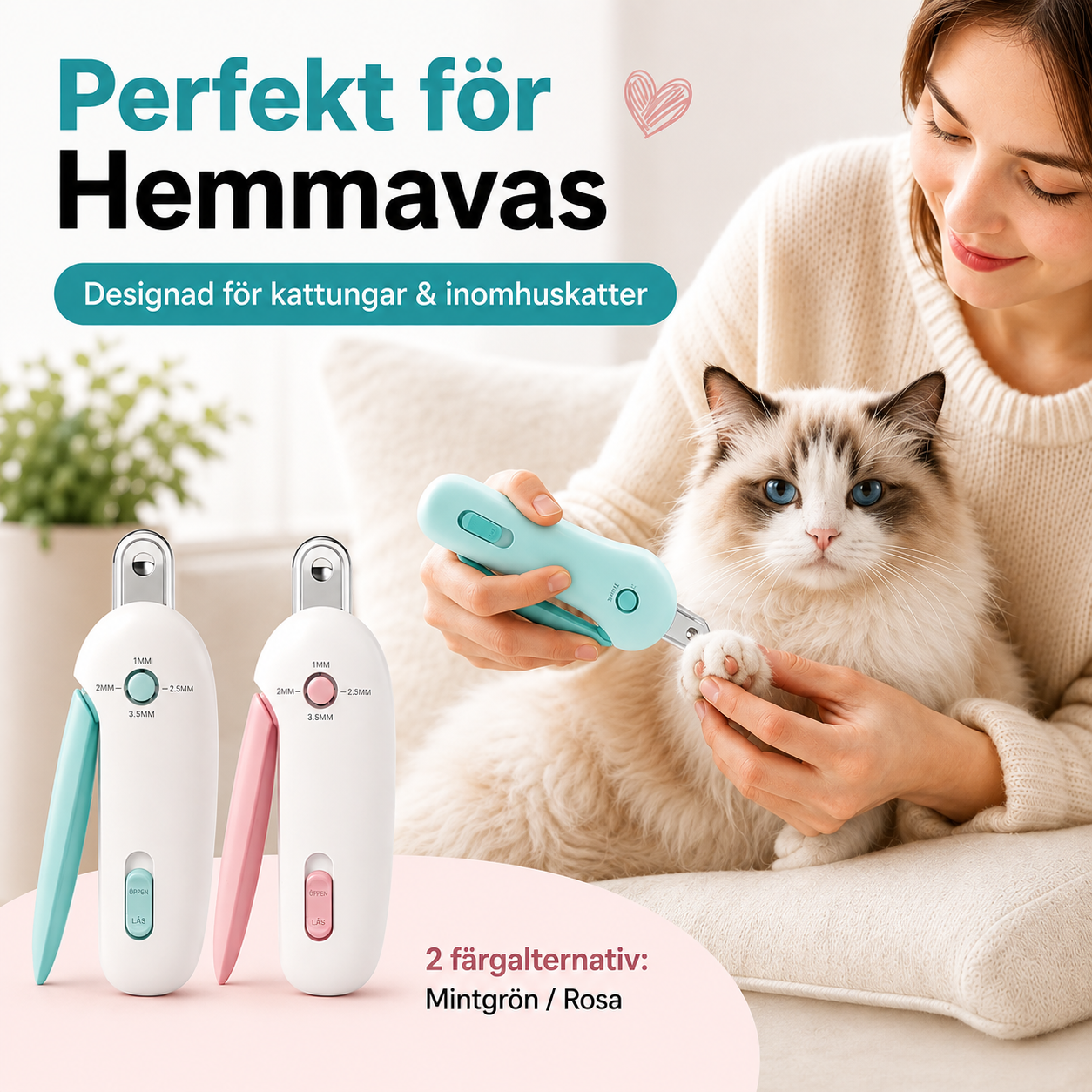 Cat Clipper- Säker Nagel Trim För Katter